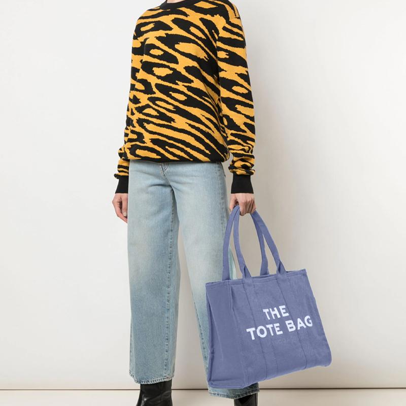 Marc Jacobs The Large Tote Bag Blue Women Tote_bags M0016156-481