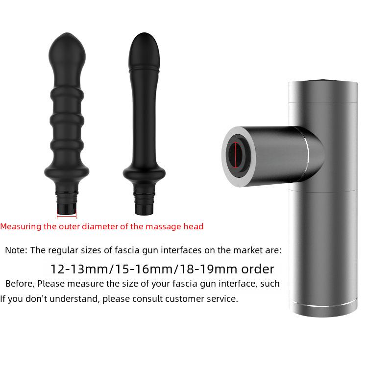 Silicone Massage Head Adapter for Adult Fascia Gun Accessories
