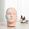 Closed Eyes Eyelash Extension Practice Model Flat Head Practice Mannequin  Face Painting