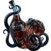 Glass Bottle Sea Monster Octopus Rum Wine Bottle Decoration Bar Wine Enthusiasts Art Collection Decoration Decanter Wine