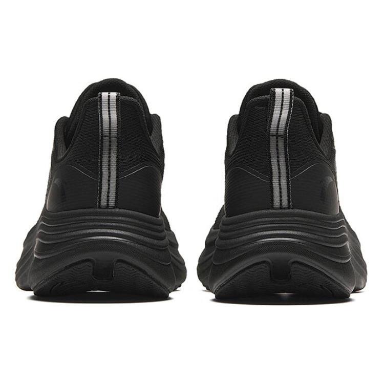 New Anta Cushioning Lightweight Low Top Running Shoes Women's Black 122425521-7