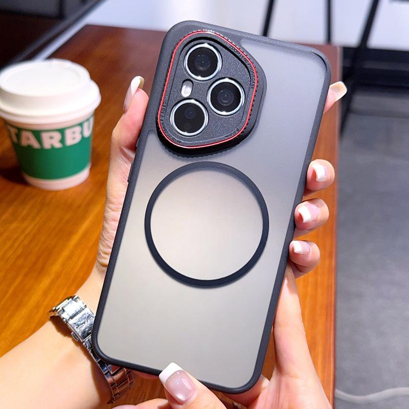 Honor Magic8 Pro Matte Magnetic Semi-Transparent Protective Case