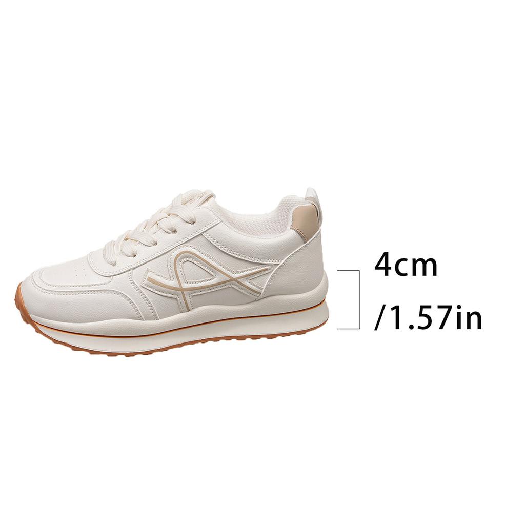 Platform women's spring and summer new breathable sports shoes Forrest Gump shoes soft sole large size casual shoes women