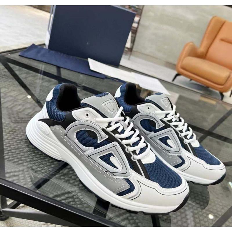 European Station Thick Soled Casual Shoes B30 Sports Shoes Trendy Brand Reflective CD Dad Shoes Patchwork Couple Shoes Guangzhou Shoes