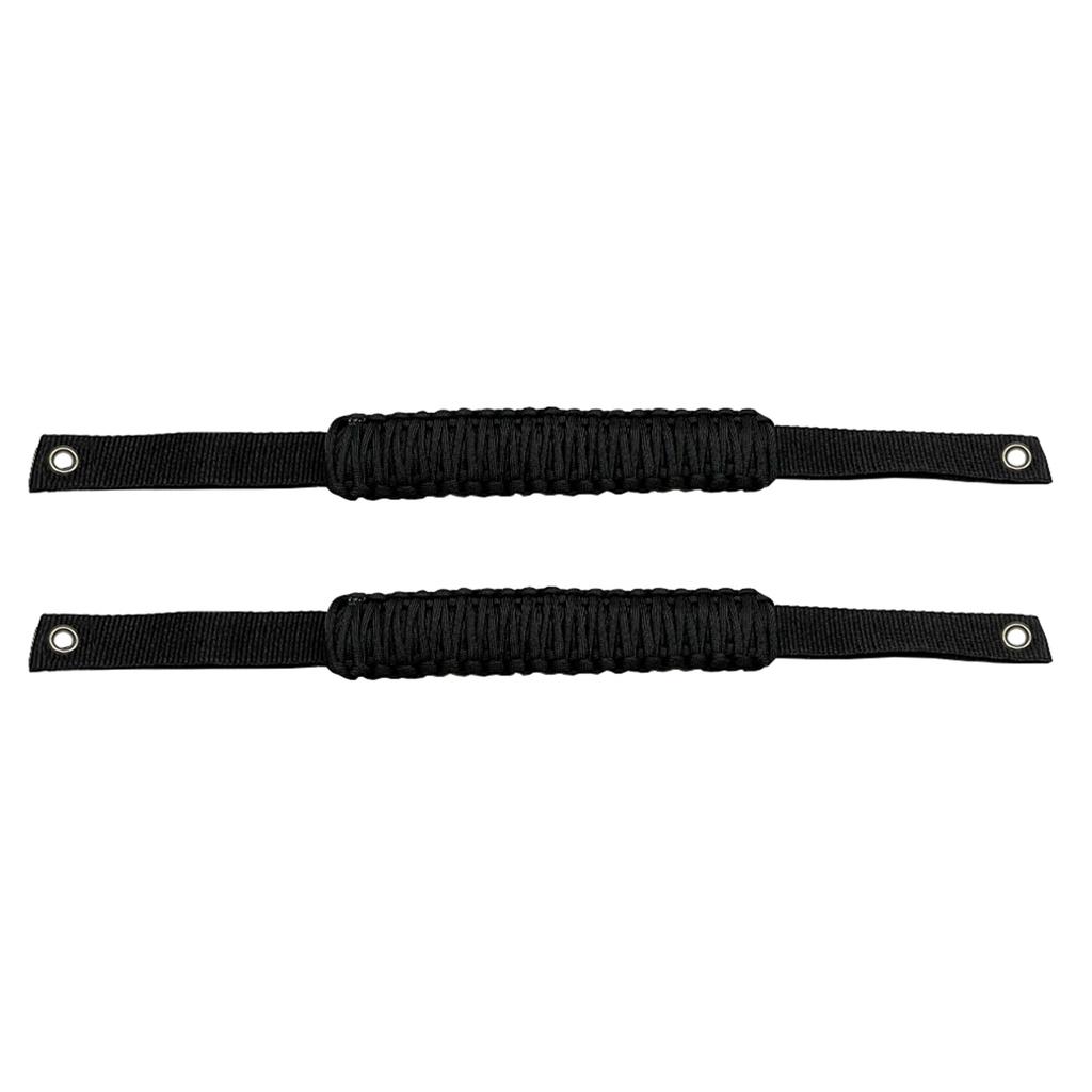 2Pcs Car Roll Bar Paracord Grab Handles Grip Handles Replacement for Ford Bronco  Wrangler
