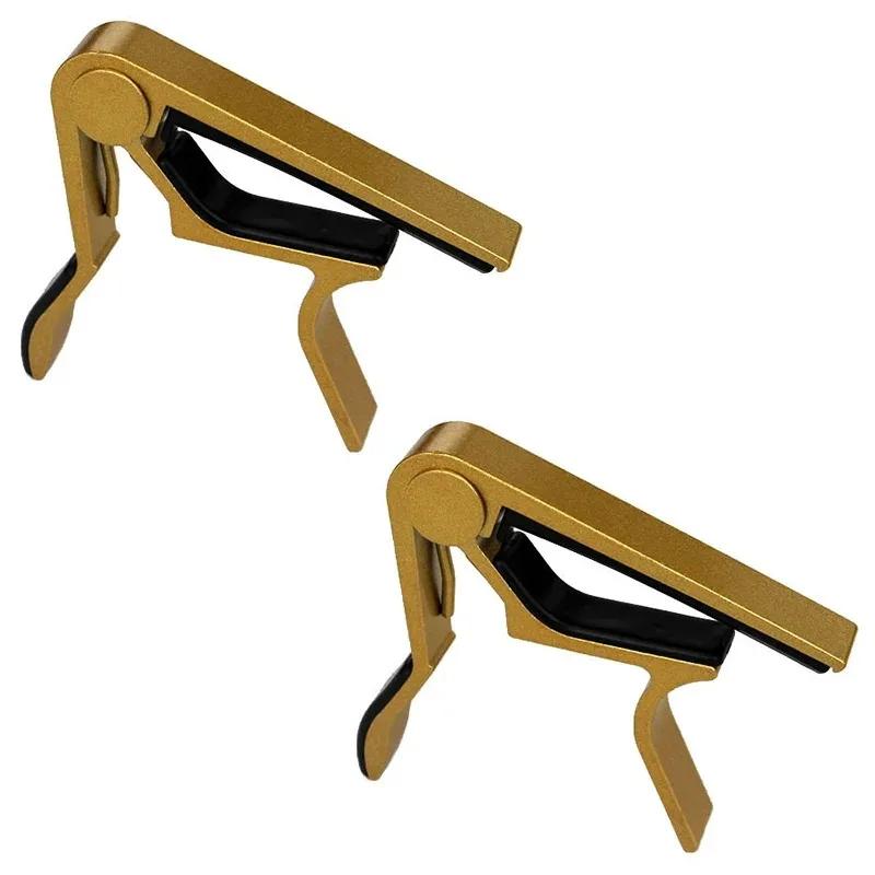 Guitar Capo for Acoustic and Electric Guitars Single Handed Capos Black