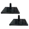 2 Pcs Head Form Display Trays Designed for Jewelry Exhibition Offering Stability and Portability In Shop Settings