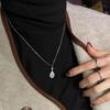Exquisite Water Droplet Necklace for Women, Light Luxury, Niche Design, High-end Sense, Sweater Chain, Gift for Girlfriends