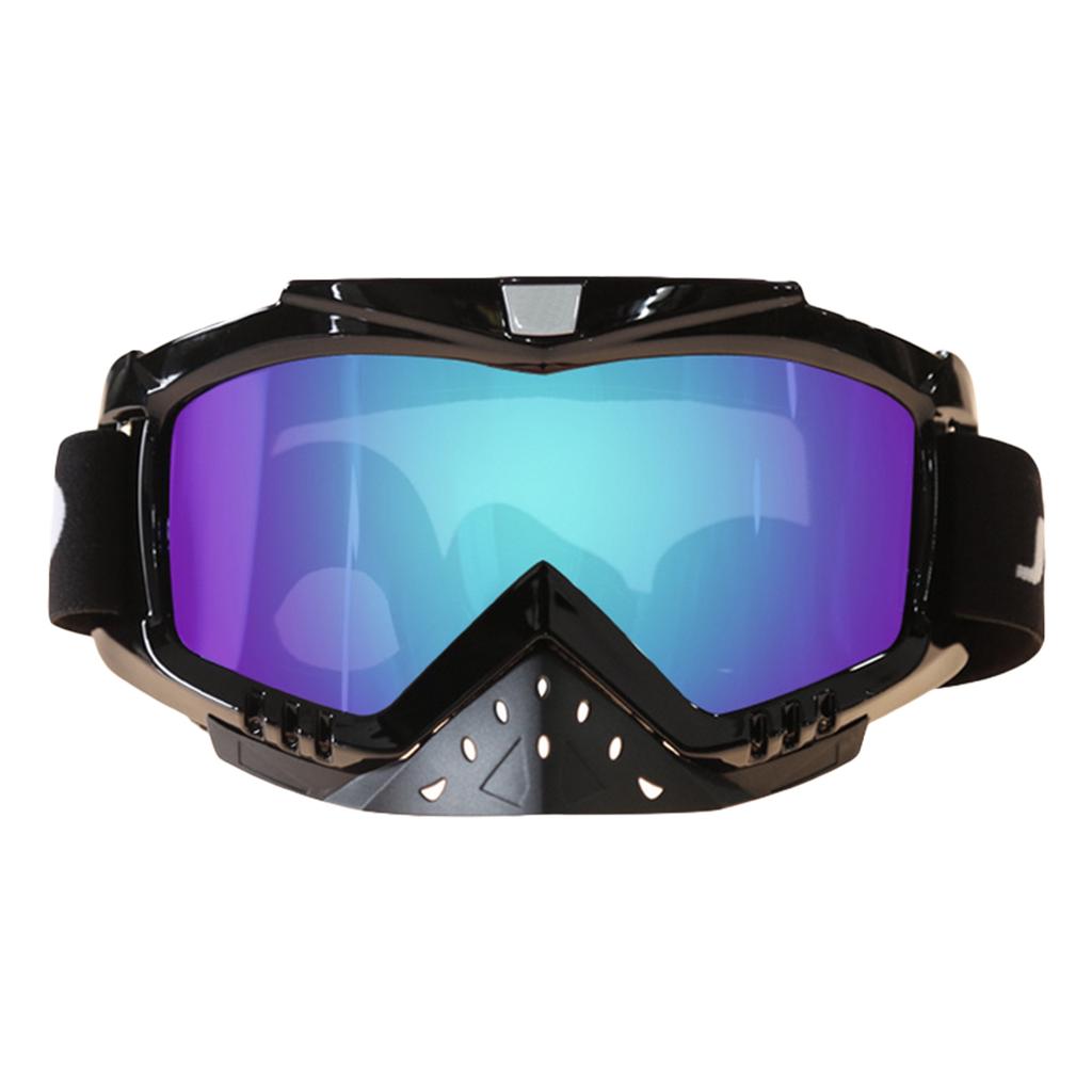 Mud Defeater Motorradbrille Kinder - Motocross & Cross Enduro Mit Blaulicht
