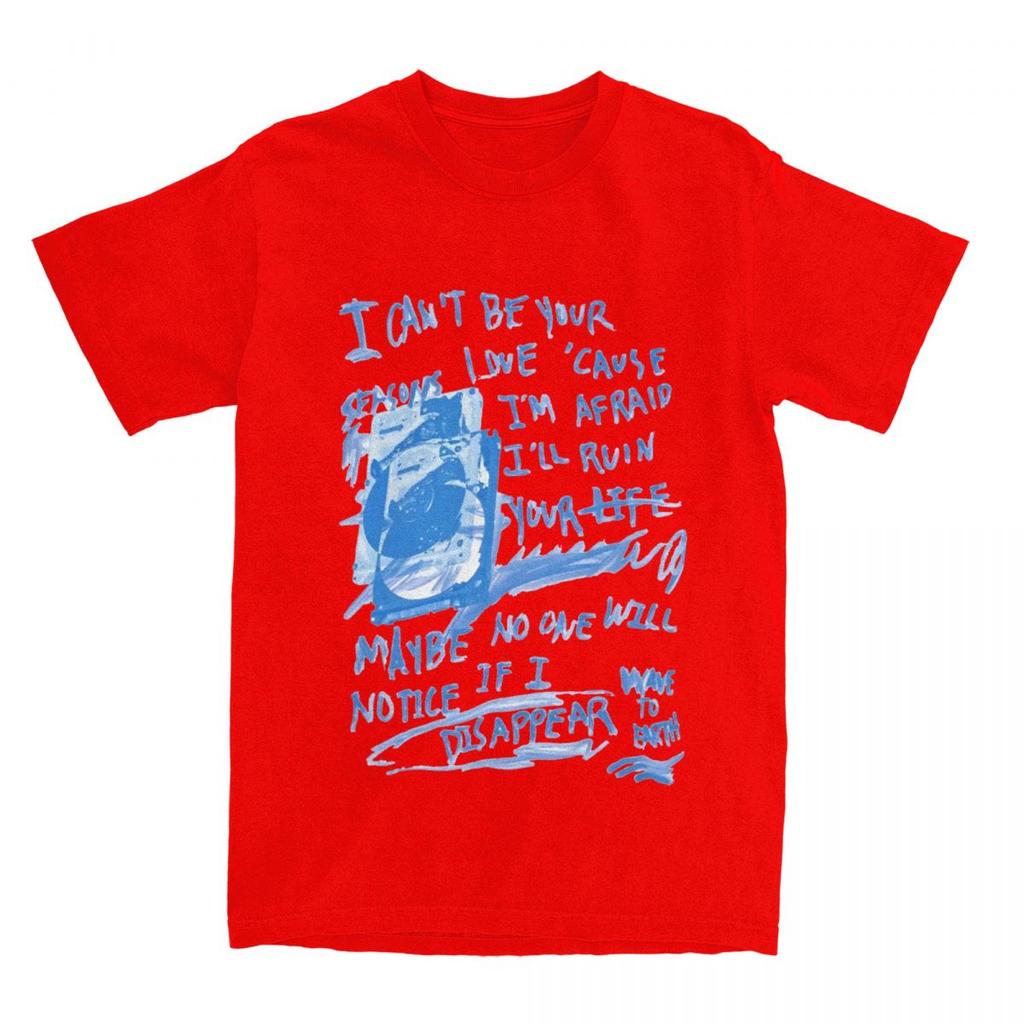 Wave To Earth T-Shirt Hip Hop Seasons Lyrics Fan Art Harajuku T-Shirts Kurzarm T-Shirt Reine Baumwolle O-Ausschnitt Übergroße Kleidung