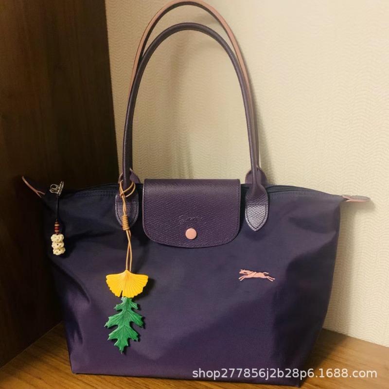 Longxiang Tasche Zhou Stickerei Tragetasche Handtasche Knödeltasche Patchwork Pendeln Große Kapazität