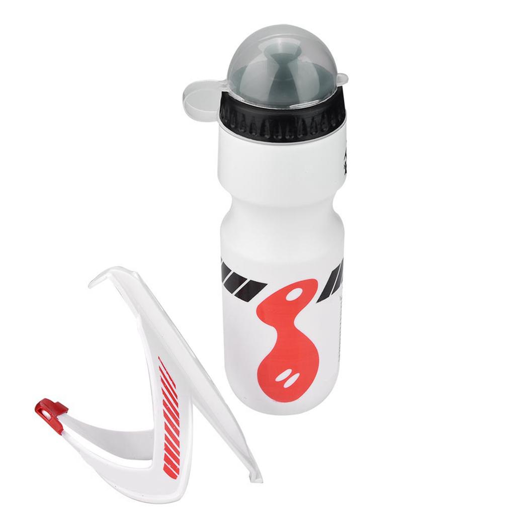 650ml Water Bottle with Bicycle Holder Cage Bracket for Cycling Mountain Bikes