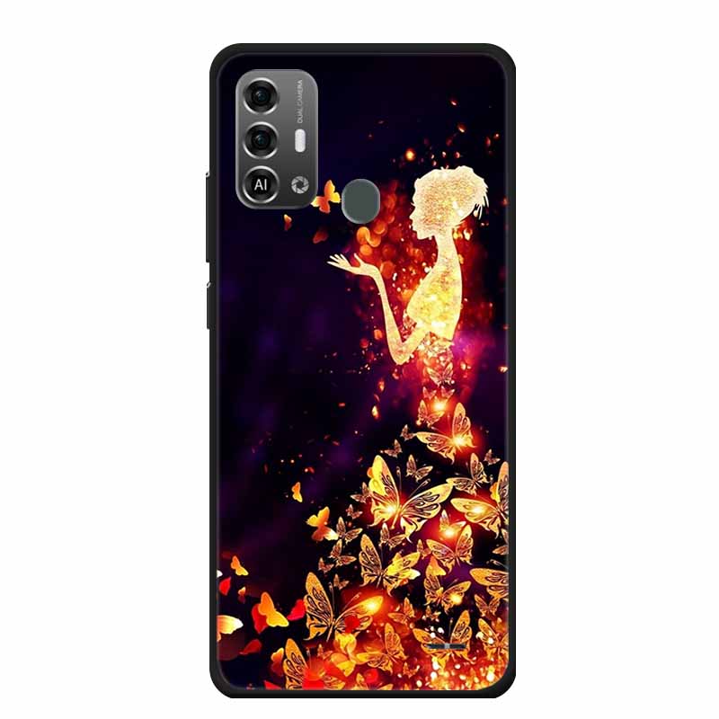 For ZTE Blade A53 Pro Case Luxury Silicone TPU Soft Cover Phone Case ZTE Blade A52 Lite A 52 A 53 Marble Funda Protector Coque
