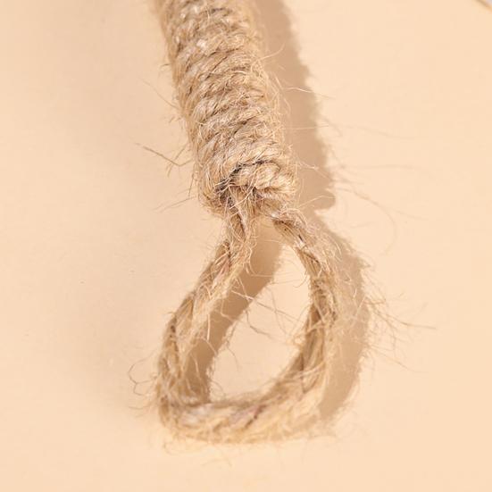 Cat Feather Wand Toy Fluffy Wand with Sisal Rope Handle Feather Duster Shape Interactive Cat Teaser Toy Gift for Cat Owners