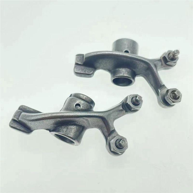 2 Piece Motorcycle Rocker Assembly Assy Silver Iron Engine Parts For DAELIM VF125 VF 125 125Cc
