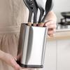 Stainless Steel Kitchen Utensil Holder Anti-slip Tableware Drainer  Countertop