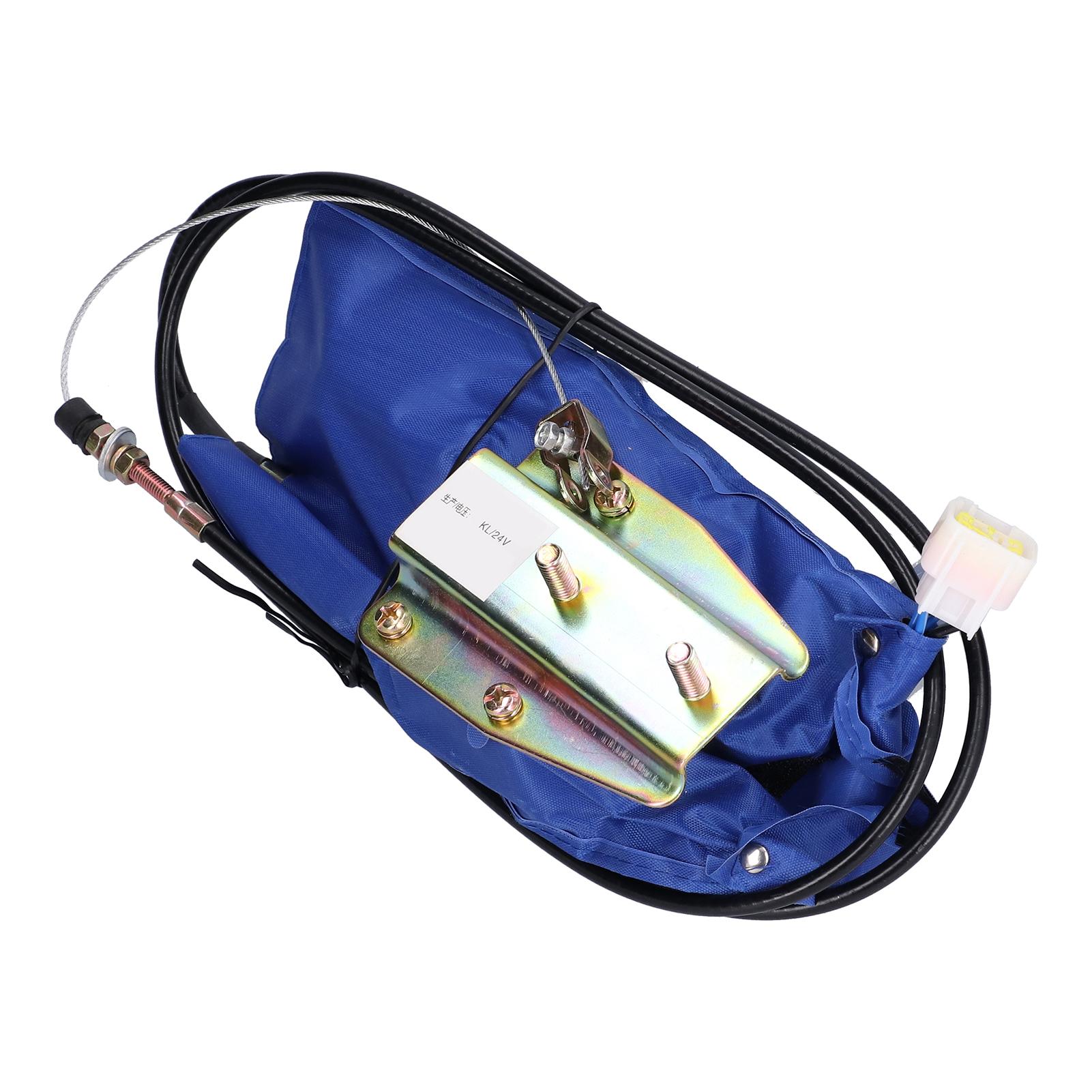 

Stop Solenoid Motor Electric Flameout for SY Excavator Engine Parts 1.8meter 24V