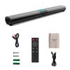 Upgrades Soundbar with Responsive Lighting Effects Super Thin Bluetooth-compatible Speaker Atmosphere Lighting for Home