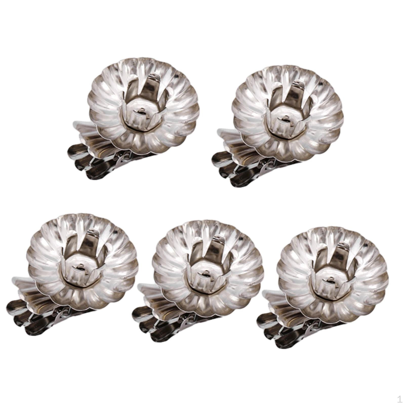 

5 штук Затискачі для свічок Підсвічники Затискачі Бар Церкви Різдвяна ялинка для вечірок B