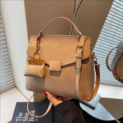 Neue vielseitige tragbare kleine quadratische Tasche mit großem Fassungsvermögen Damenmode Schulter-Umhängetasche