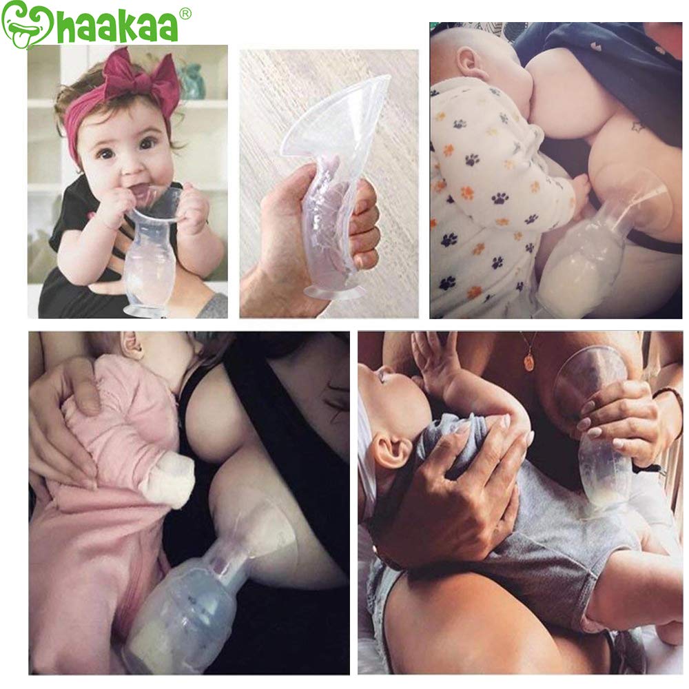 Haakaa Silicone Breast Pump (100ml)