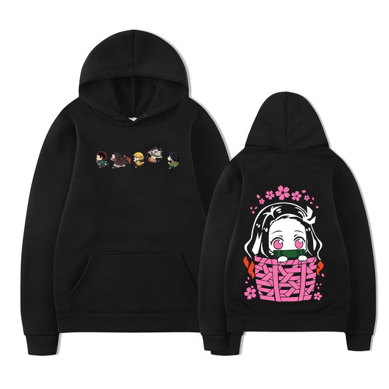 Japanese Muzan Men Hoodie Harajuku Street Tee Pullover Fashion Women Clothing Fashion Autumn Winter Clothing