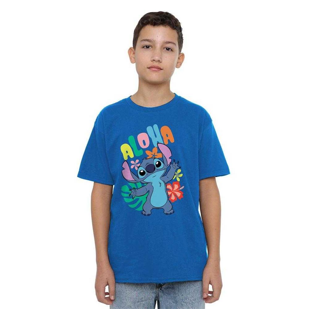 Lilo & Stitch Boys Aloha Tropical T-Shirt