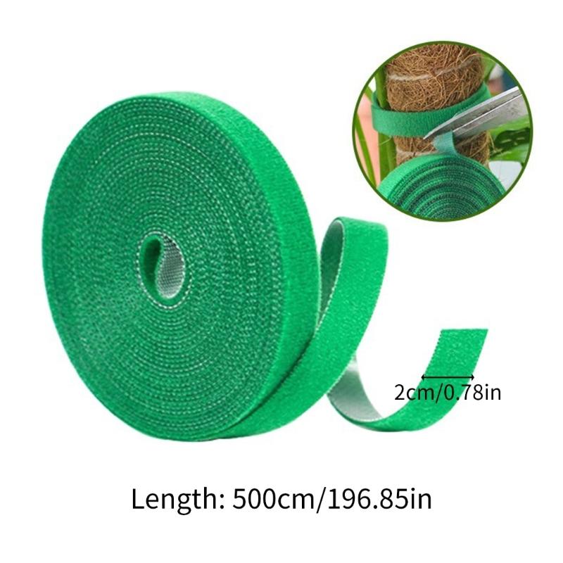 Household Adjustable Plant Ties 2cm Width Auto Gripping Straps Suitable For Tree Branch & Cable Management Staking Vine