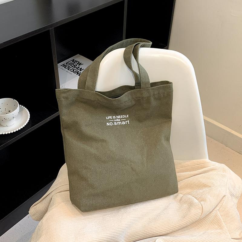 Women Canvas Tote Casual Shoulder Work Bag Large Capacity Top Handle Bag Multifunction Big Shopping Handbag