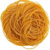 150Pcs Elasticity Fasteners Rubber Bands Yellow Elastic Stretchable Bands  Packaging Goods