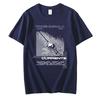 Oversized Black Cotton Casual Streetwear Tame Impala Currents 2015 Album-Inspired Psychedelic Graphic Print Graphic Fan Women And Men T-shirts