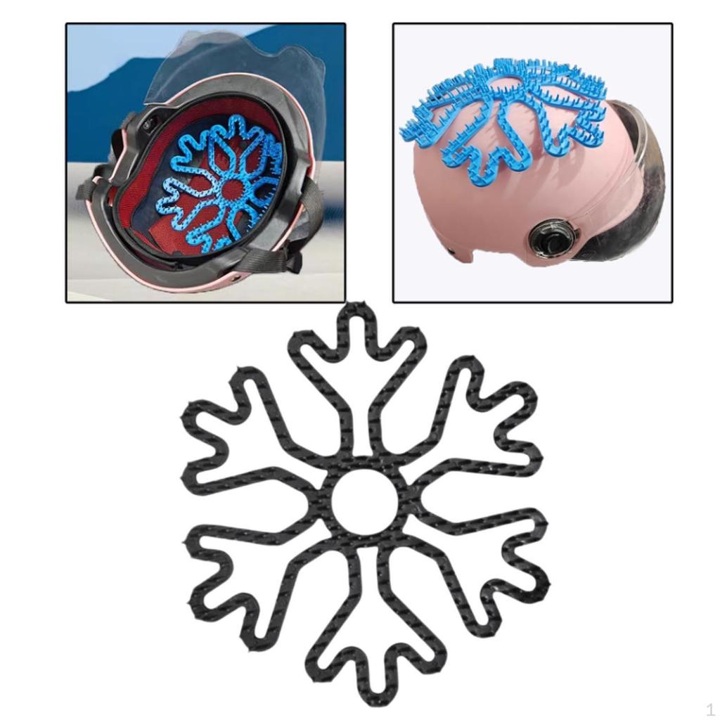 Silikon Kask Astarı Yastık Tamponlama Evrensel Yedek Ped Ekleme Bisiklet İçin