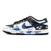 Nike Dunk Coverage Abrasion Resistant Breathable Low top Skateboard Shoes Unisex Blue Black HF5441-100(Team369-)