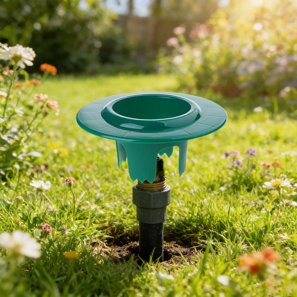 6/12 Pezzi Protezione per Irrigatore a Goccia a Forma di Fiore Protezione Testa Irrigatore Rotonda Antipolvere Resistente Protezione Spruzzatore Ricambio