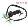 Zündschlüssel Assy 03-82510-44-00 703-82510-43-00 703-82510-42-00 für Yamaha Außenbordmotoren Control Box Boot Zubehör