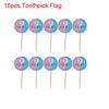 Baby Gender Reveal Party Decoration Boy Or Girl Disposable Tableware Pink Blue
