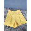 Export Single Za Home Elegant Elegance Beautiful Fashion All-Matching Stylish Sexy Summer New Arrival High Waist Hot Pants Shorts Women