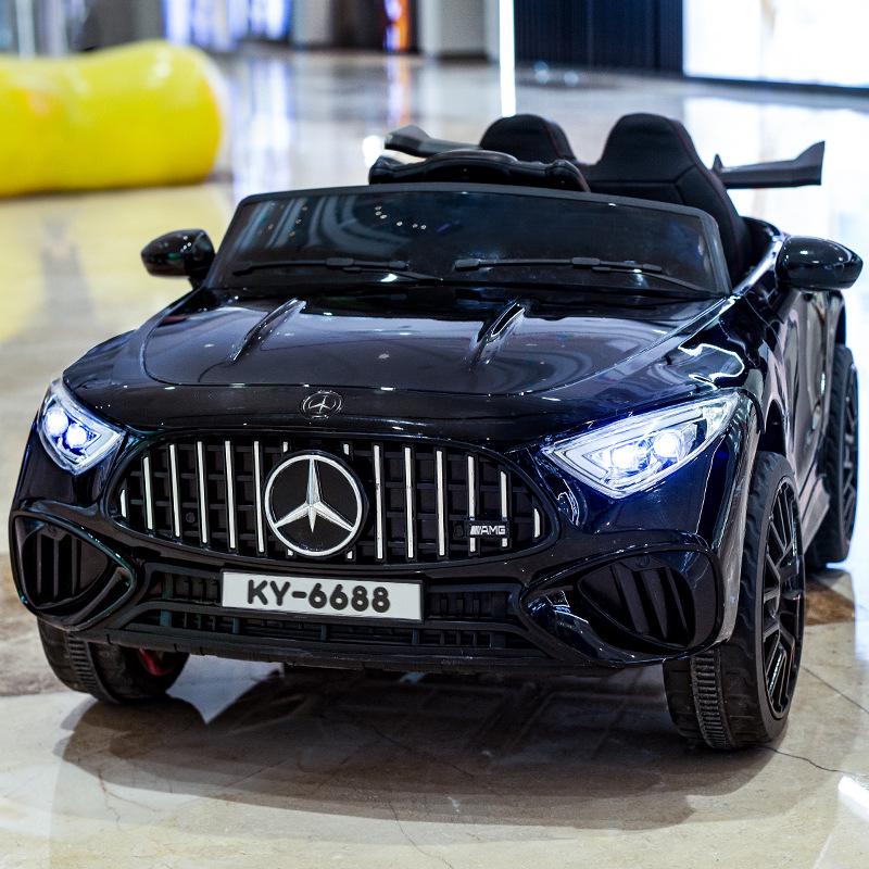 Carro Elétrico de 4 Rodas com Controle Remoto para Meninos e Meninas