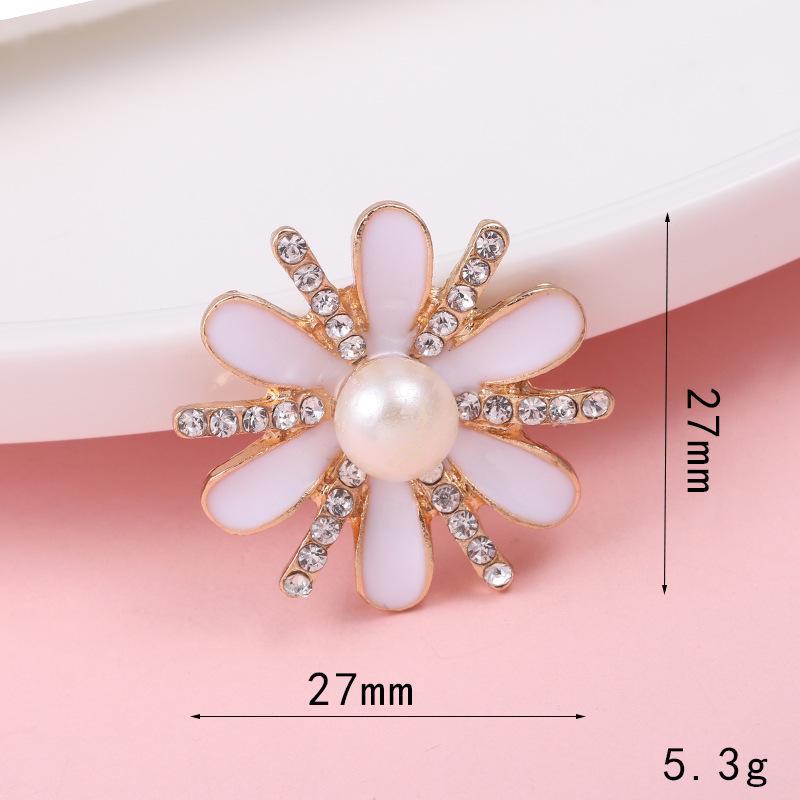 Creative Pearl Flower Diamond DIY Mobile Case Jewelry Accessories