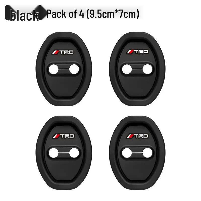 Universal Silicone Car Door Lock Protection Pad - Sound Reduction & Shock Absorption for Select Models