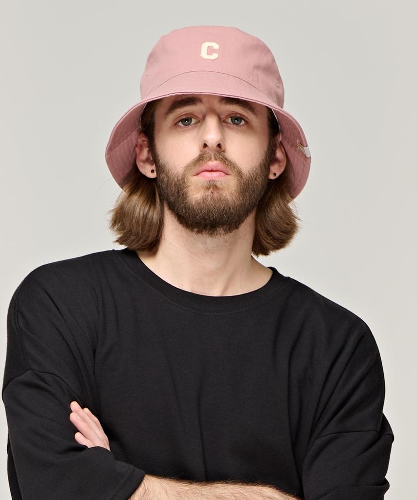 CARGOBROS Cb Logo Round Bucket Hat (Pink)