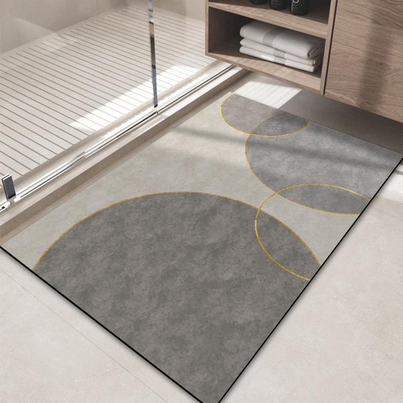 Bathroom Mat Bathroom Absorbent Mat Quick Drying Mat Toilet Door Mat