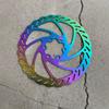 Disc Brake Rotor Set 160mm Oil Slick Hydraulic with Bolts for  MT200  Durable Performance