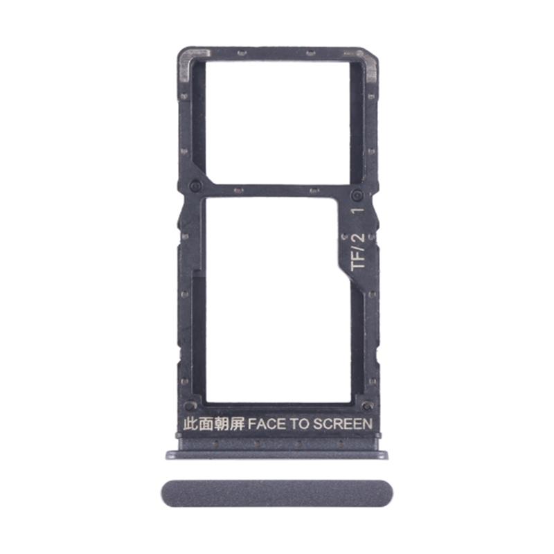 For Xiaomi Poco X5 5G/Redmi Note 12 5G (Global) SIM Card+TF Card Tray Holder Replacement Part (Without Logo)