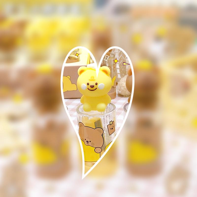 Cheese Bear Pencil Sharpener Kawaii Stationery School Office Supplies Cute Sharpener For Pencil Creative back to school Lovely