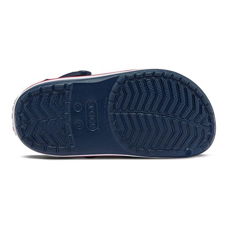 Crocs Crocband Casual Clogs Kids Footwear Blue Red 207006-485