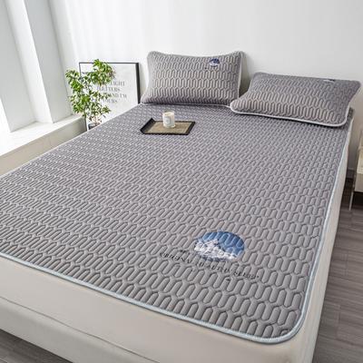 Husă de saltea Set din trei piese, lavabil, pliabil, husă de saltea rece, textile de uz casnic pentru covoraș de vară, tatami, pernă subțire