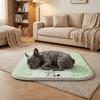 Soft Dog Cool Mat Anti-slip Pet Sleep Mat Cartoon Dog Bed Pad  for Cats and Dogs