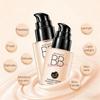 Crema base traslucida con sensazione d'acqua Illumina il tono della pelle Trucco nudo naturale Crema senza trucco Correttore idratante Crema Bb