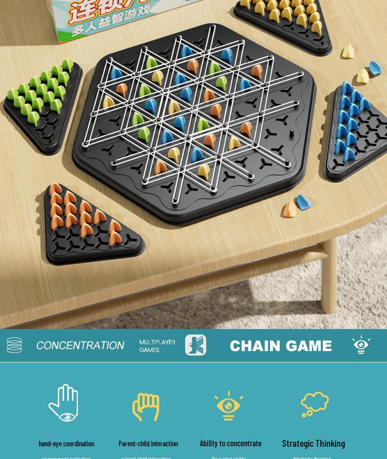 Cross-Border Chess Puzzle: Family Parent-Child Interactive Logic Toy